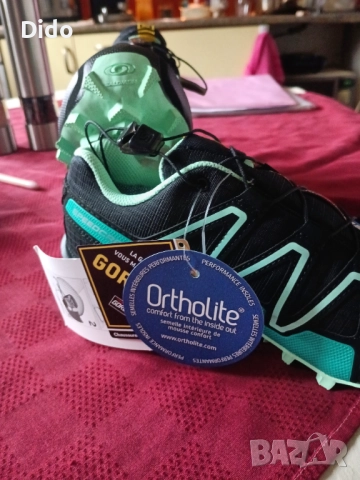 Дамски спортни обувки маратонки за планинари Solomon, снимка 10 - Маратонки - 52385276