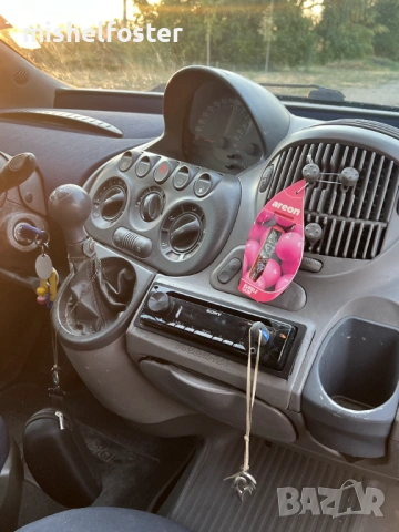Fiat Multipla Бензин и фабричен метан, снимка 14 - Автомобили и джипове - 53712795