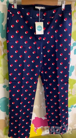 Нов панталон Boden на точки Л размер, снимка 10 - Панталони - 35971042