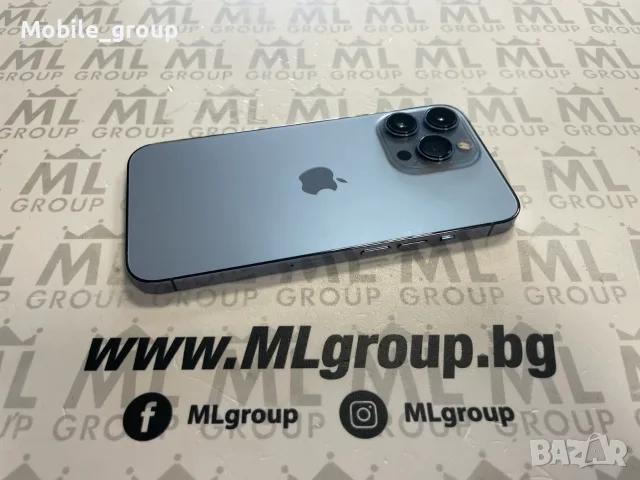 #MLgroup предлага iPhone 13 Pro 128GB Blue 74%, втора употреба, снимка 3 - Apple iPhone - 55968609