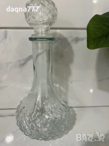 Стъклена гарафа нова, снимка 3 - Други - 50677416