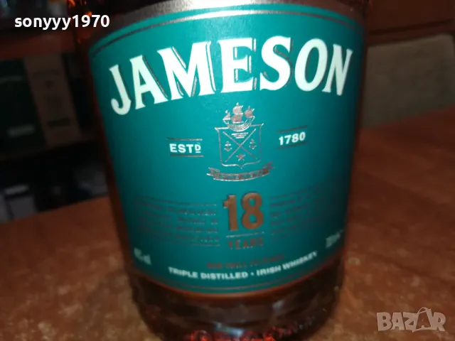 JAMESON 18 YEARS-ПРАЗНО ШИШЕ ЗА КОЛЕКЦИЯ 2802251753, снимка 6 - Колекции - 49316679