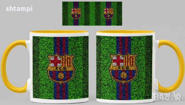 Чаша Барселона Barcelona Керамична, снимка 1 - Фен артикули - 34782912