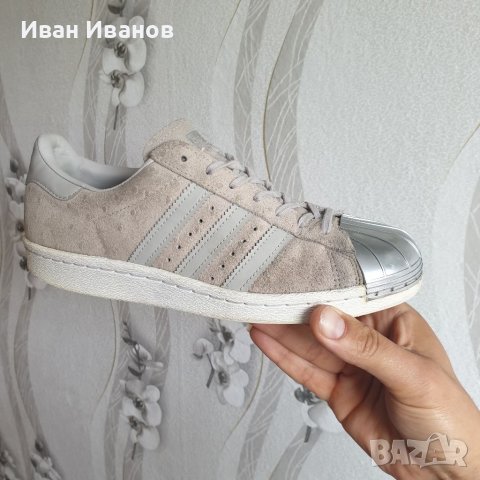 кецове /маратонки ADIDAS SUPERSTAR 80S METAL TOE  номер 39-39 1/3, снимка 11 - Маратонки - 39024527