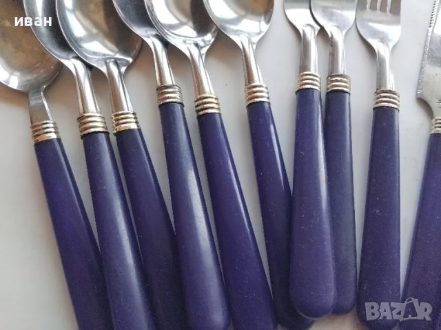 Вилици , Лъжици ,Ножове - 18 броя, снимка 7 - Прибори за хранене, готвене и сервиране - 47946308