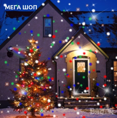 Диско лампа Snow Flower Lamp, снимка 2 - Прожектори - 52590296