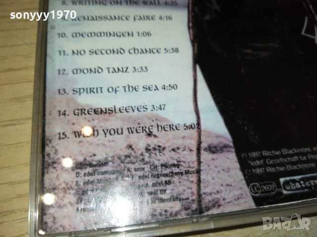 blackmores night-цд 0408231540, снимка 15 - CD дискове - 41757043