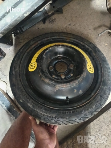 патерица гума с джанта за seat ibiza 2000 година, снимка 2 - Гуми и джанти - 51768261
