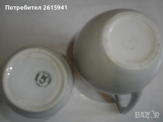 PORZELLAN-MADE IN BULGARIA-Ретро/Винтидж БГ Порцелан от СОЦА/Период НРБ-Китка-Нови Пазар, снимка 13 - Прибори за хранене, готвене и сервиране - 39215656