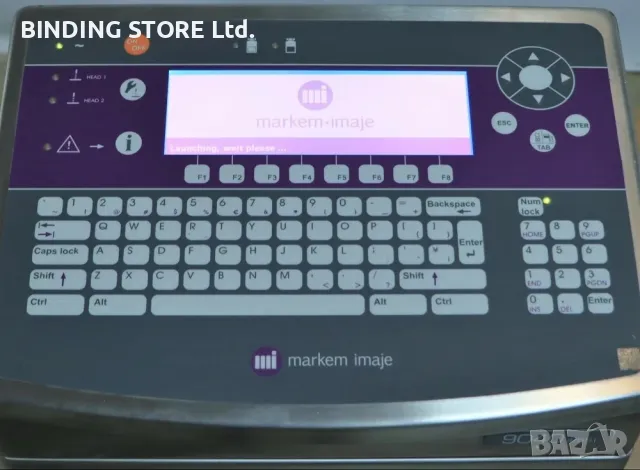 Markem-Imaje 9040 – индустриален маркиращ мастиленоструен принтер (CIJ), снимка 2 - Други машини и части - 50188562