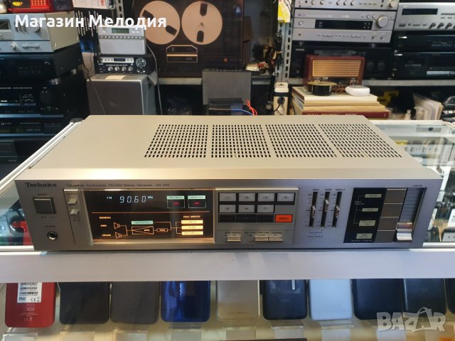 Ресийвър Technics SA-250 В отлично техническо и визуално състояние., снимка 2 - Ресийвъри, усилватели, смесителни пултове - 40411517