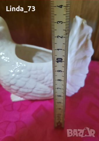 Голям бял гълъб - от порцелан. Внос от Германия., снимка 9 - Аксесоари за кухня - 36184287