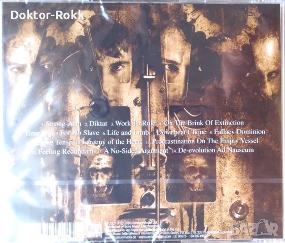 Napalm Death – Time Waits For No Slave (2009, CD) 2021 Reissue, снимка 2 - CD дискове - 42014521