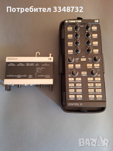 Продавам звукова карта Native Instrument Audio 8 и контролер Kontrol X1 с кейс.