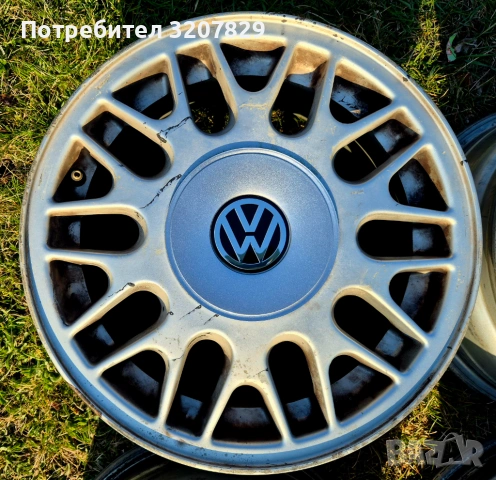 Комплект алуминиеви джанти 15 цола за Volkswagen/Фолксваген 4*100 ET45, снимка 3 - Гуми и джанти - 53857175