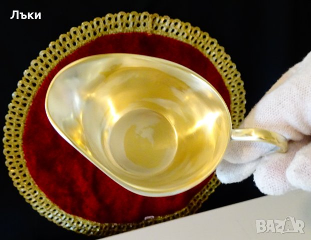 Бронзова каничка,латиера,Hoka W.Germany. , снимка 3 - Антикварни и старинни предмети - 36024094