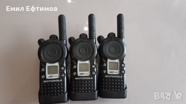 Радиостанции Kenwood UBZ-LF68, Motorola CLS 446, Geonaute oxylane