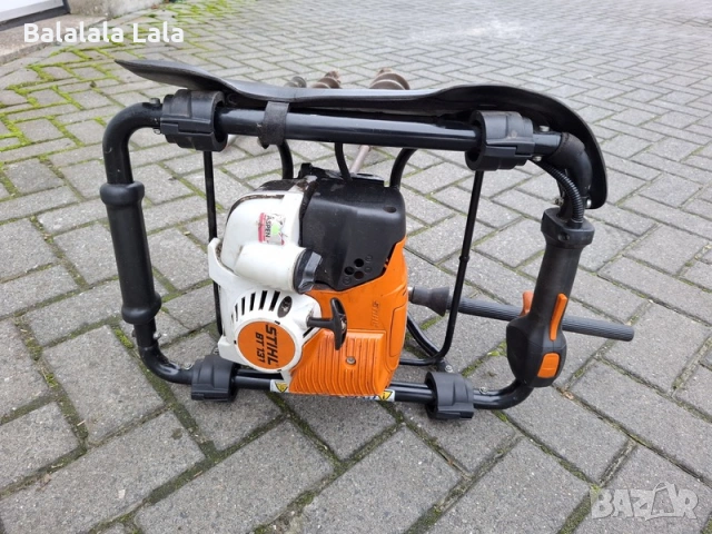 Stihl bt131 бензинов свредел , снимка 2 - Градинска техника - 53394664
