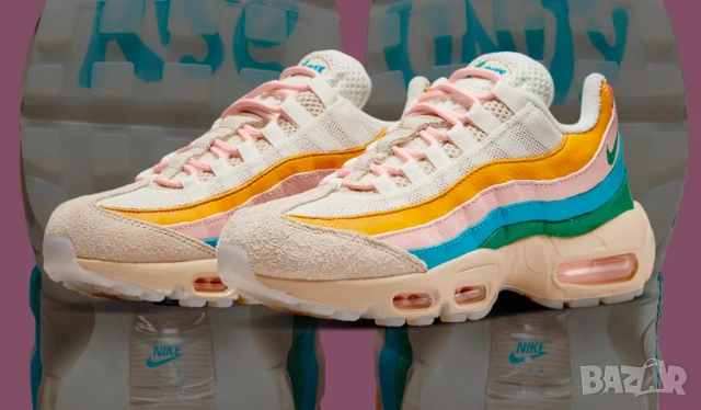 Nike Air Max 95 Rise Unity Rattan номер 41 ,5- 42 оригинални маратонки , снимка 8 - Маратонки - 53638372