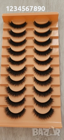 3D Мигли 10 чифта в кутия, снимка 4 - Други - 53165219