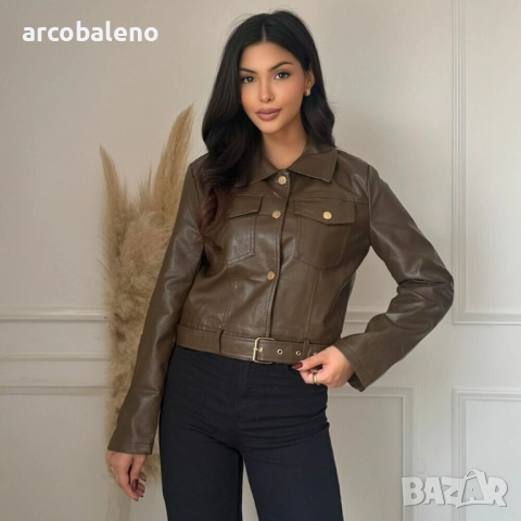 Дамско байкерско яке, 3цвята , снимка 2 - Якета - 52656764