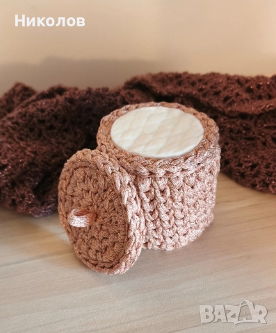 Органайзер за тампони за грим, снимка 6 - Кутии за съхранение - 52689849