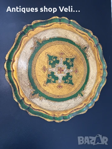 Красив винтидж поднос №7086 