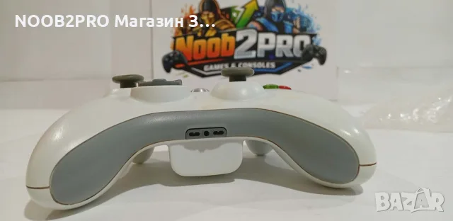 Microsoft Xbox 360 контролер – бял, снимка 4 - Аксесоари - 56327135