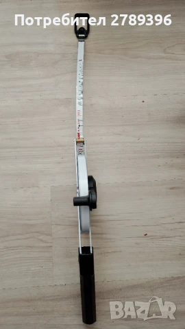 Немска професионална стоманена ролетка 50 м., снимка 4 - Други инструменти - 51325358