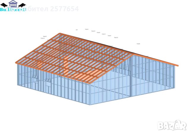 Къща,преместваема къща,Сглобяеми къщи,Модулни,Жилищни-144м² , снимка 3 - Строителни материали - 44198442