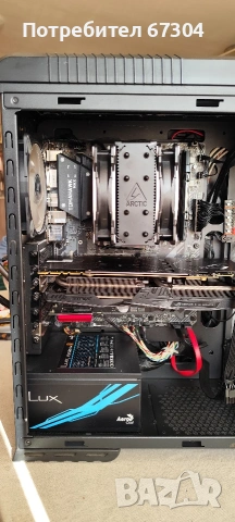 CUSTOM Настолен компютър, снимка 16 - Геймърски - 53708172