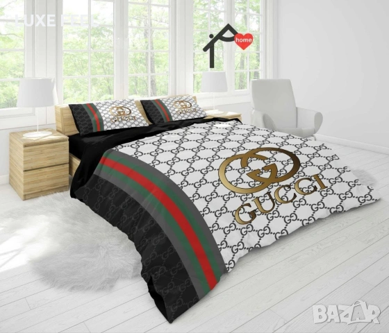 CHANEL ⚜️ VERSACE ⚜️ GUCCI ⚜️ DIOR⚜️ LOUIS VUITTON ⚜️, снимка 3 - Спално бельо - 53341205