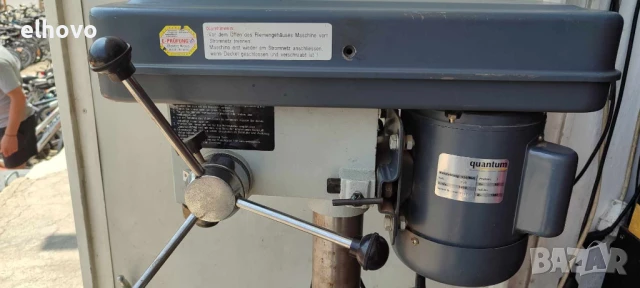 Настолна бормашина Quantum B 16 F, снимка 3 - Бормашини - 50628807