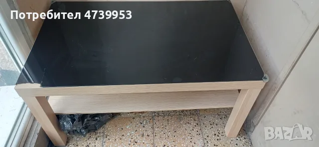 Дървена холна маса, снимка 2 - Маси - 56084947