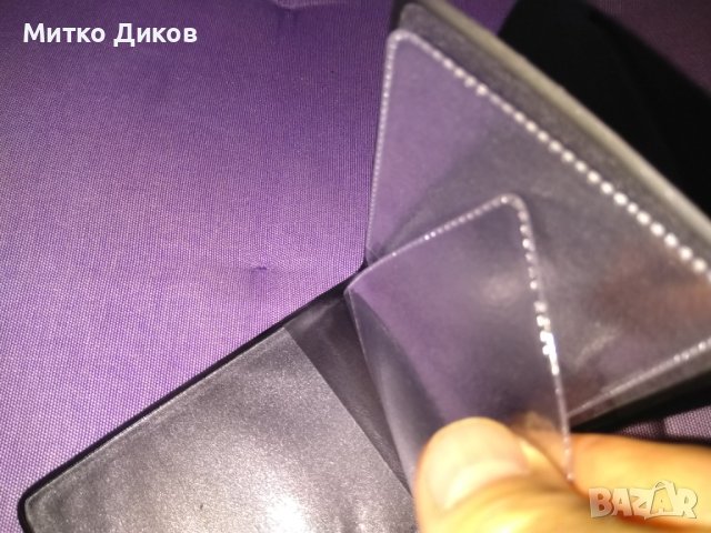 Калъвче кожено лаборатория Рамус за карти документи ново, снимка 4 - Портфейли, портмонета - 42273060
