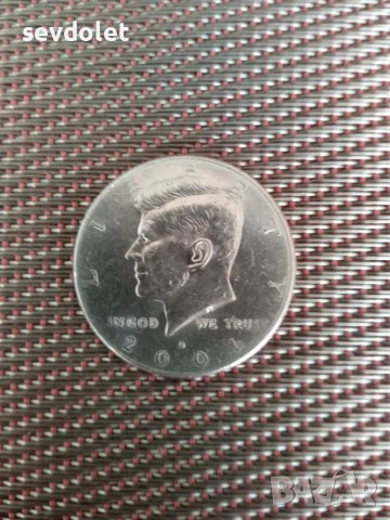 Антика-Колекционерски 1/2 долар-Сребро-0.900-2001 г., снимка 1