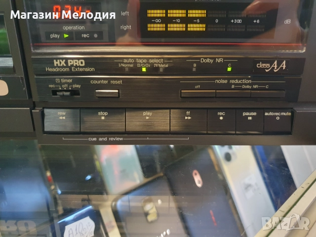 Касетен дек Technics RS-B505 В отлично техническо и визуално състояние., снимка 6 - Декове - 41332049