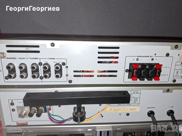 FISHER CA-100, снимка 5 - Ресийвъри, усилватели, смесителни пултове - 53457902