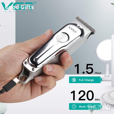 ПРОФЕСИОНАЛНА МАШИНКА ЗА ПОДСТРИГВАНЕ VGR V-071, снимка 2 - Машинки за подстригване - 40677681