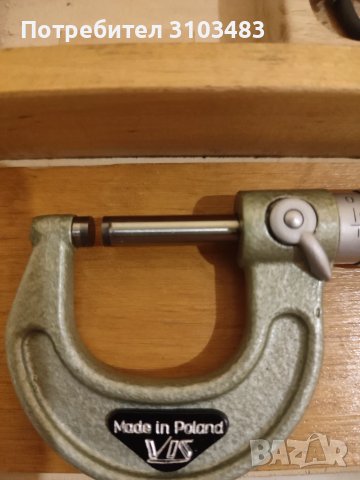 Микрометър Нов, снимка 2 - Стругове - 50476544