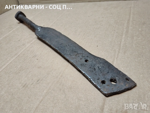 Стар Кован Нож За Сено. / НОМЕР 366., снимка 3 - Антикварни и старинни предмети - 53660397