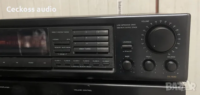🔥 ONKYO TX-7920 – СТЕРЕО HI-FI РЕСИВЪР – 75 € 🔥, снимка 4 - Ресийвъри, усилватели, смесителни пултове - 56138924