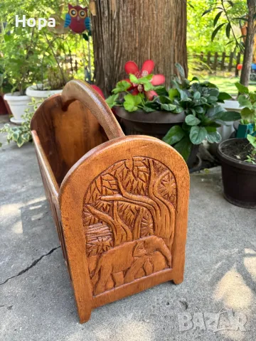 Поставка от тиково дърво , снимка 6 - Декорация за дома - 33294016