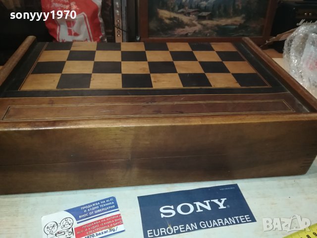 СТАРА ФРЕНСКА ТАБЛА/ШАХ-КУТИЯ 1107231746L, снимка 9 - Антикварни и старинни предмети - 41520374