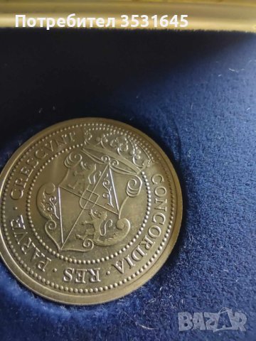 Монета НИДЕРЛАНДИЯ UTRECHT 1 UNIE-DAALDER 1579-1979 UNC , снимка 1 - Нумизматика и бонистика - 42271785