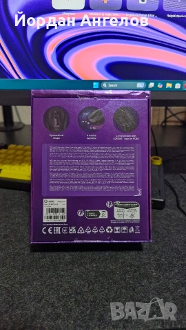 Мишка Lorgar MSA10W , снимка 2 - Клавиатури и мишки - 53120702