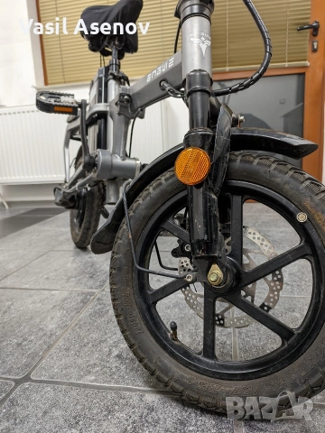 Немски електрически велосипед ENGWE Немски – 250W мотор, сгъваем дизайн, снимка 5 - Велосипеди - 53120518