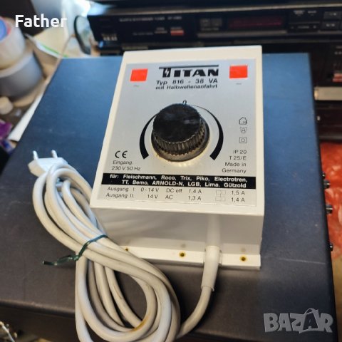 Трансформатор Titan 816 за влакчета 