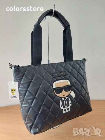 New#черна чанта KarlLagerfeld/SG34, снимка 4 - Чанти - 42900716