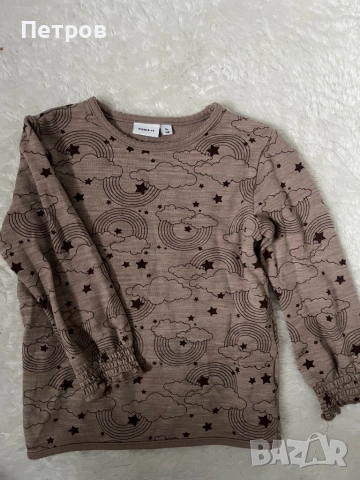 Детска блуза Name it 100 % мерино